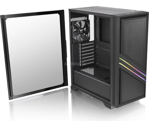 Imagen 2 de 10 de Gabinete Gamer Thermaltake Versa T35 Tg Vidrio Templado Rgb