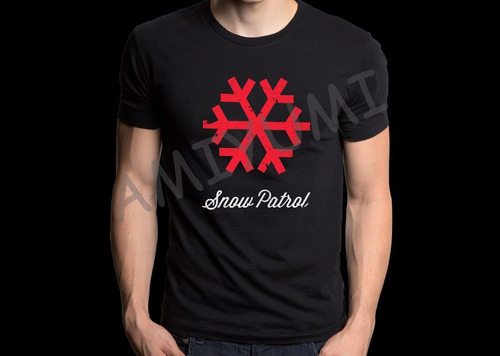 Camiseta Snow Patrol Pop Rock Camisa Banda Open Your Eyes