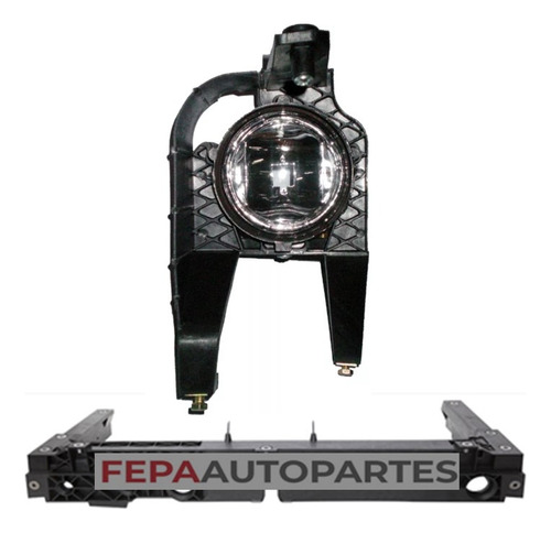 Faro Auxiliar Antiniebla Buscahuellas Fiat Punto 07 / 12 Elx