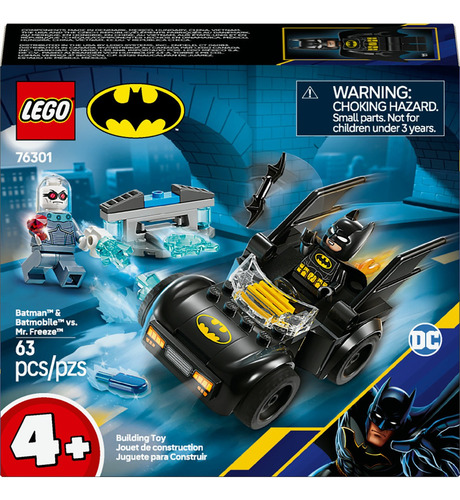 Lego Dc Batman Y Batimóvil Vs Mr Freeze Con 2 Minifiguras 63 Lego Dc