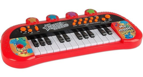 Teclado Musical De Brinquedo Infantil Rock Star Zoop Toys