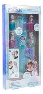 Set Cosmeticos Barniz Uñas Gloss Infantil Niña Frozen