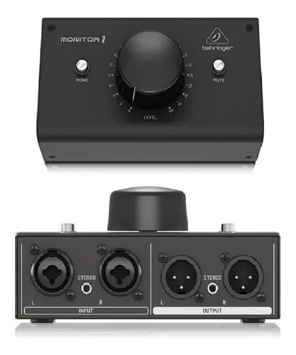 Controlador Monitores Estudio Behringer Monitor 1 Playback