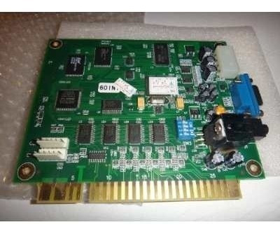 Imagen 2 de 5 de Placa Multijuego 60 Juegos Clasicos Pac Man Arcade Videojueg