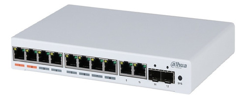 Dahua - Pfs4212-8gt-96 - Switch Gb/8pt Poe Giga. Arteus