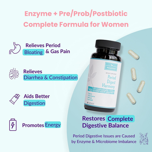 Menstreaze Probiótico Digestivo, Prebiótico, Pós-biótico E E