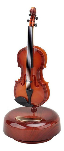 Caixa Musical Violino 77000 Enfeite Reliquia