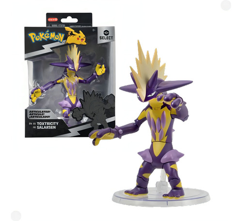 Muñeca superarticulada Pokémon 003448d de Toxtricity, Sunny