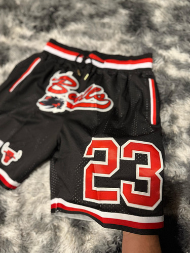 Short Nba Chicago Bulls Talle Xl Negro Xl