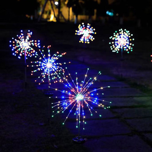 150 Luces Led Solares Para Fuegos Artificiales, 2 Modos, 2 U