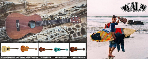 Ukulele Concierto Ukelele Kala Makala Mk-c Caoba Satinado
