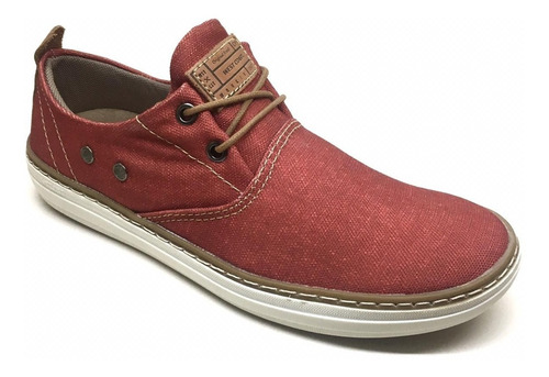 Sapatenis Masculino West Coast Modena 1186103 Lona Vermelho