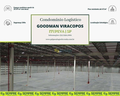 Imagem 1 de 21 de Galpão Para Alugar Em Itupeva/sp - Ga1514