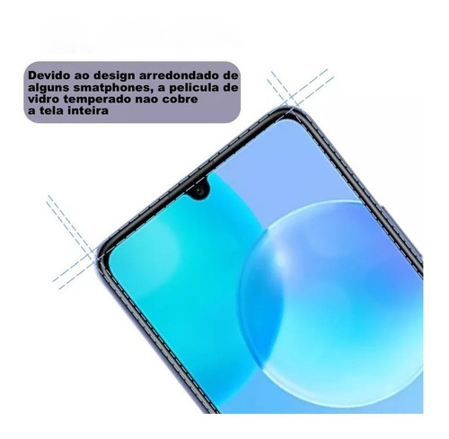 Capa Anti Shock Para Samsung Galaxy J7 J700 + Película Vidro Cor Transparente Galaxy J7 (SM-J700M/DS)