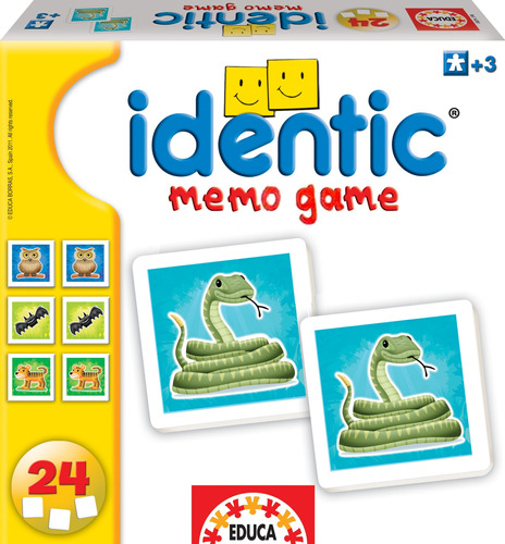 2x1 Memorize Identic Memo + Madera Psicomotricidad Habilidad