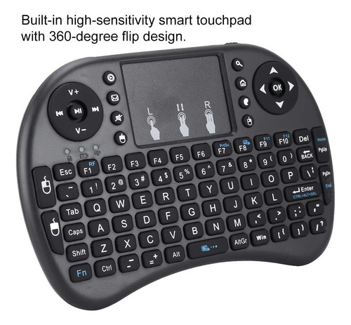 Mini Teclado Inalámbrico Con Panel Táctil, Teclado Portátil
