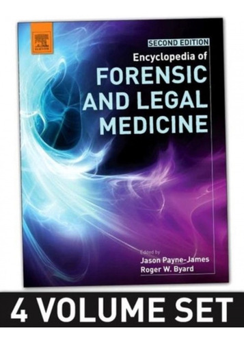 Livro Encyclopedia Of Forensic And Legal Medicine De Byard R