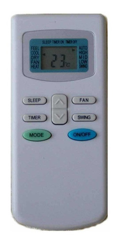 Imagen 1 de 4 de Control Remoto Aire Acondicionado Tcl - James - Enxuta