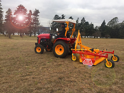 Imagen 8 de 15 de Cortadora De Cesped Profesional Para Tractor Roland H200 Pro