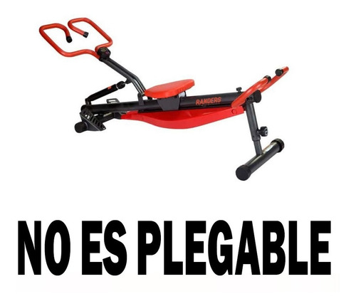 Simulador De Remo Hidraulica H/150kg Plegable Randers Arg908