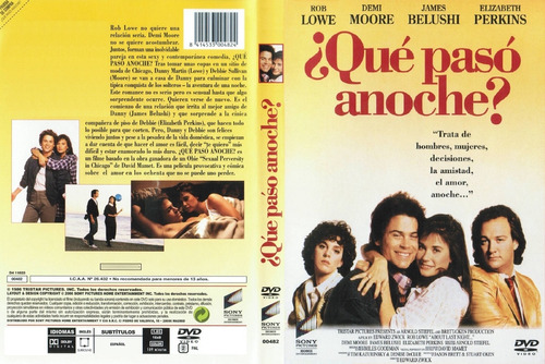 Qué Pasó Anoche - Demi Moore - James Belushi - Dvd