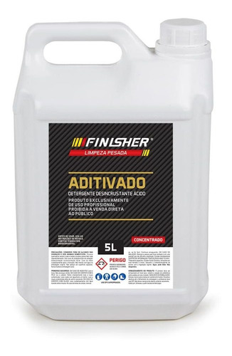 Finisher Aditivado 5l - Desincrustante Ácido