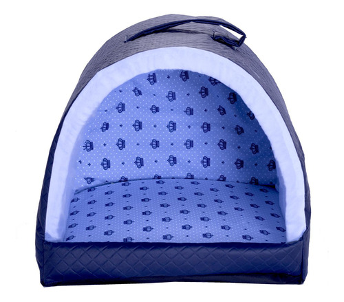 Cama Pet Iglu Realeza Azul