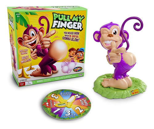 Pull My Finger Jala Mi Dedo Trasero De Mono Jakks