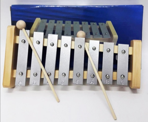 Imagen 3 de 4 de Metalofon 8 Notas Latin Custom Primera Calidad Lcmet8