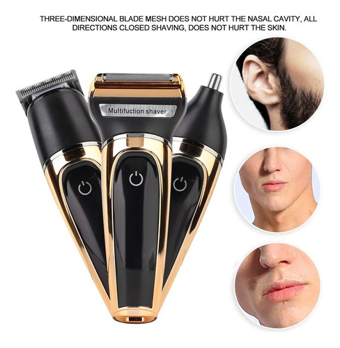 Máquina De Corte De Pelo Surker Multifuncional 3 En 1 Cabell