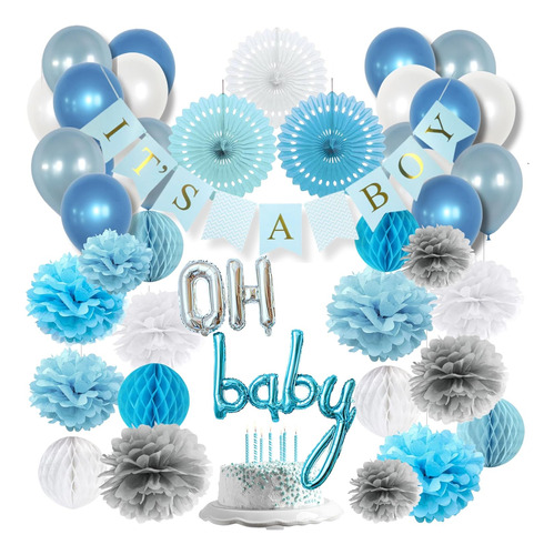 Vidal Crafts Baby Shower Decoraciones Niño, Es Un Panc...