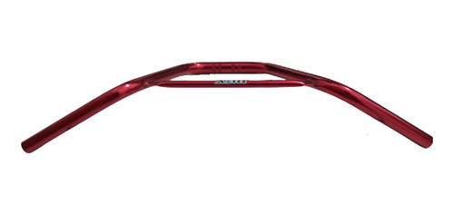 Imagem 2 de 4 de Guidão Soldado Bmx Cross Extra Light Anodizado Vermelho