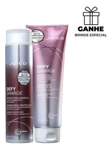 Joico Kit Duo Defy Damage + Presente Exclusivo