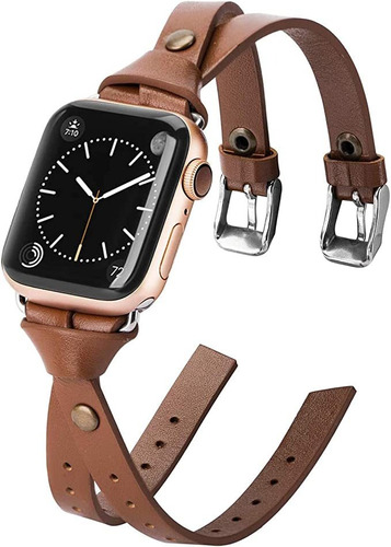 Minyee Correas De Cuero Compatibles Con Apple Watch De 1.49.