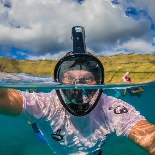 Promociona Mascara Snorkel Buceo Integral Full Face Gopro