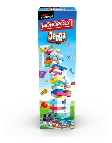 Monopoly Jenga Mashups Mash Ups Hasbro