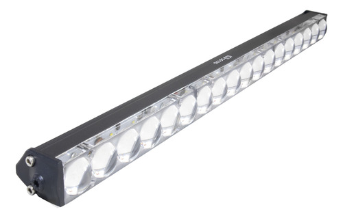 Barra Led Slim Faro 18 Led 18 Pulgadas Lupa Blanco Con Base