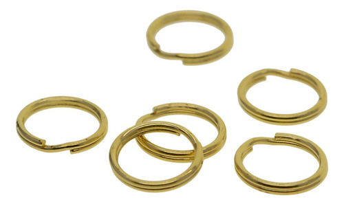 Anillos De Llavero De Latón Gancho Para Almacenamiento Y