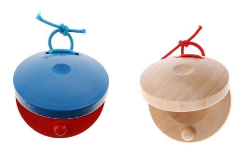 Imagen 7 de 12 de Castañuela De Para Niños En Edad , Instrumento Musical
