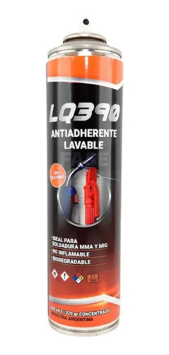 Aerosol Antiadherente Para Soldadura Mma Mig Lusqtoff 440cc