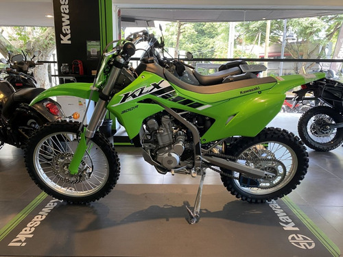 Kawasaki Klx 300 R Enduro No Yamaha 250 Xtz Honda Xr