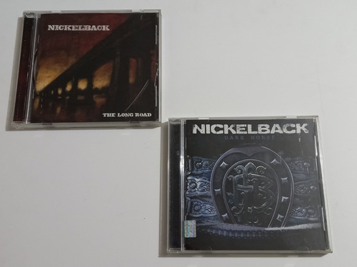 Lote 2 Cds Rock Nickelback - The Long Road, Dark Horse