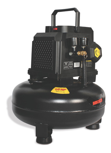 Compresor Aire 1/2 Hp Libre Aceite 3 Gal Mikels 12 Litros0