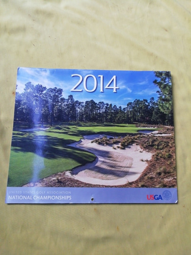 Calendario Almanaque Usga Asociación De Golf 2014 