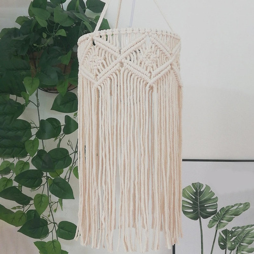 Macrame Lamp Shade Pendant Light Shade Solo Para Estilo B
