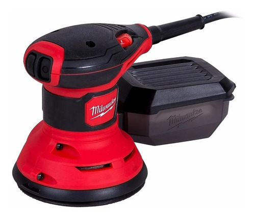Lijadora Orbital Milwaukee 6034-21 Roja Con Banda De 127mm Color Rojo