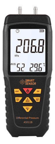 Manómetro Manometer Data Smart Storage -206.8~206.8kpa