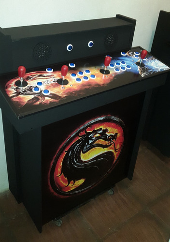 Imagen 6 de 6 de Multijuegoarcade 4 Jugadores Comando A Distancia 5375 Juegos