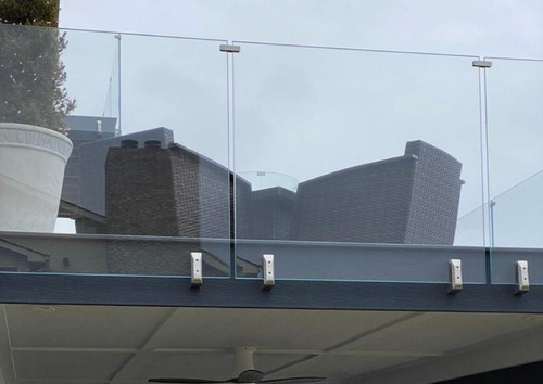 Mini Poste Lateral Acero Inoxidable P/ Piletas, Balcones