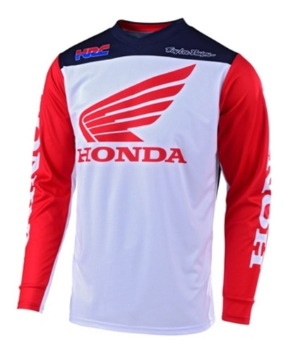 Tricota Jersey Honda Hrc Polera Tld Speed Enduro Moto Xr Crf